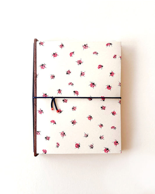 ladybugs ~ a5 book stick