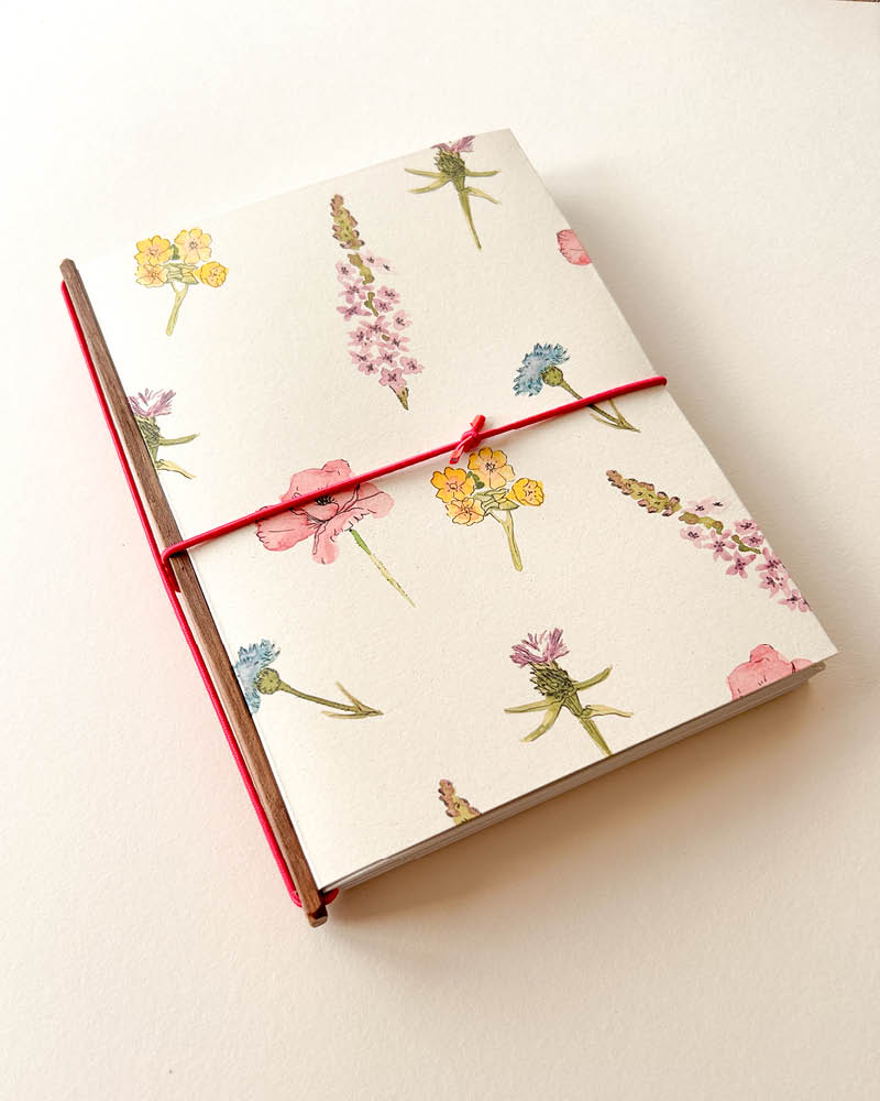 wildflowers ~ a5 book stick